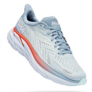 Hoka One One Clifton 8 in Blue Fog Women's SIZE 8B